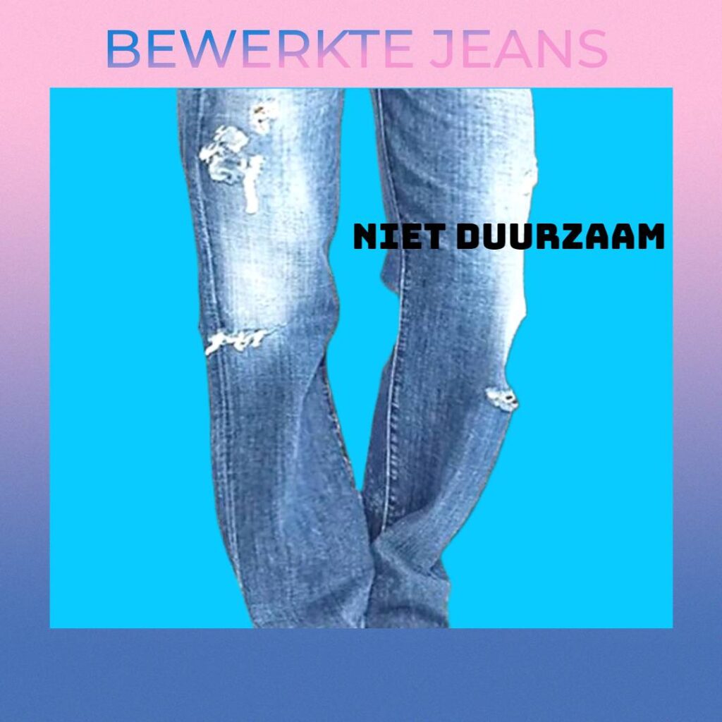 duurzame spijkerbroek