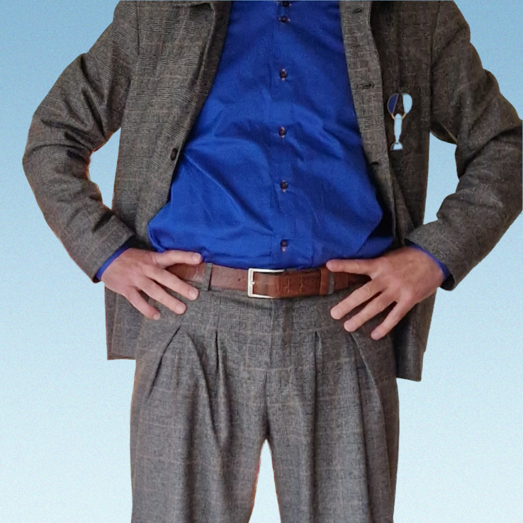 omarm de wijde broek